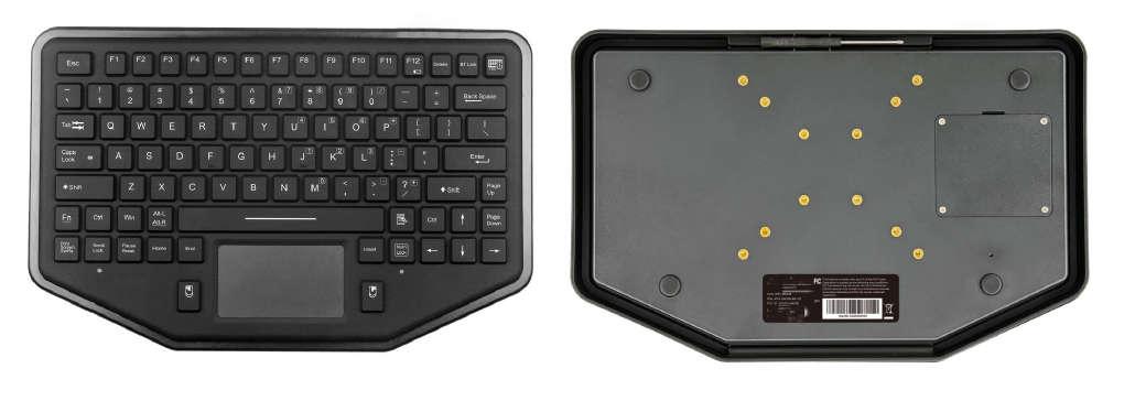 MKB-89-PLMN-V2 промышленная компактная беспроводная клавиатура IP68