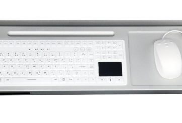 MKG-08-B настенная медицинская клавиатура для операционной с тачпадом, IP67 и USB 3.0